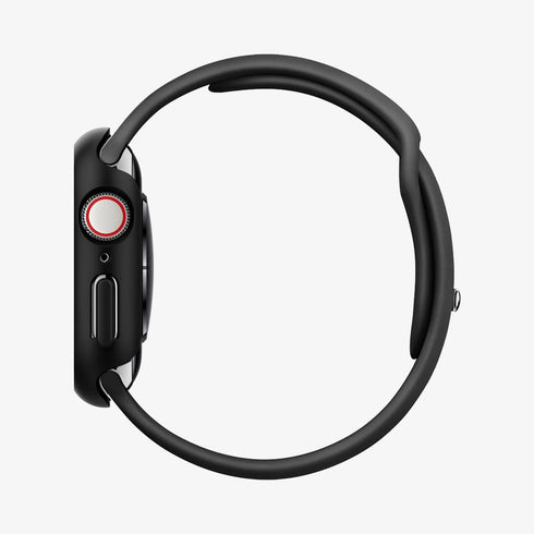 ACS05458 - Apple Watch Ultra (Apple Watch (49mm)) Case Thin Fit in black showing the front